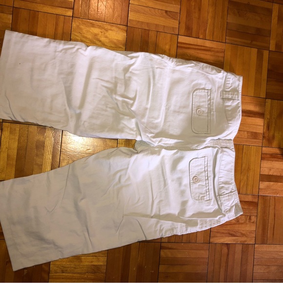 Reitmans Cream Women's 100% cotton Bermudas - Picture 6 of 6